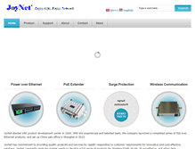 Tablet Screenshot of joynet-tech.com